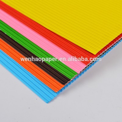 Hot sale corrugated paper for children handcraft, art paper